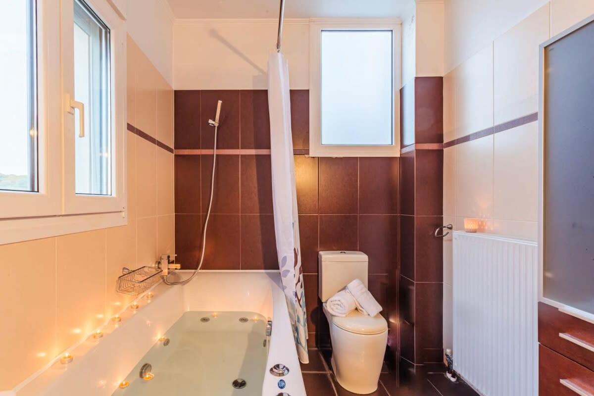 Navarino Captains Villa - Lux Private Pool Retreat Marathopoli Exterior foto