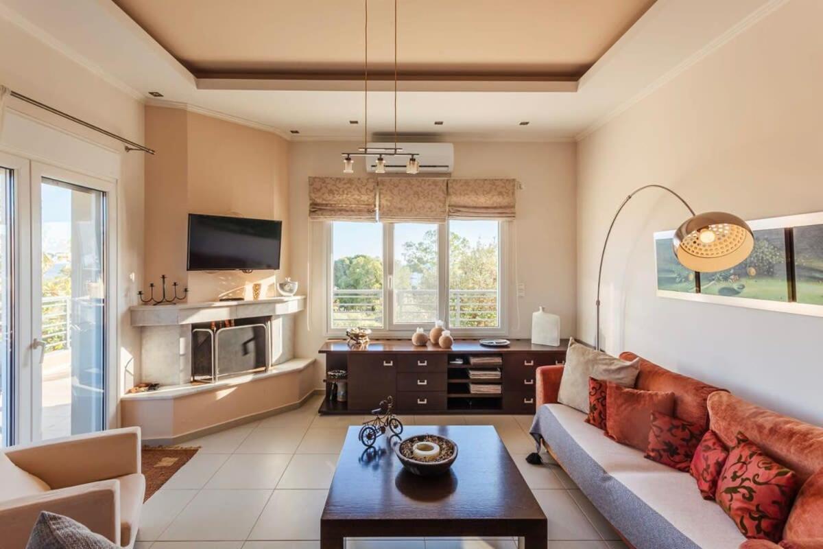 Navarino Captains Villa - Lux Private Pool Retreat Marathopoli Exterior foto