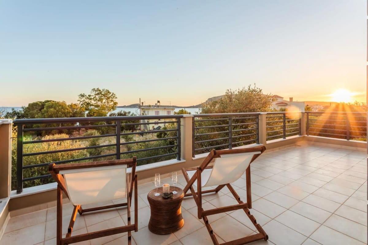 Navarino Captains Villa - Lux Private Pool Retreat Marathopoli Exterior foto